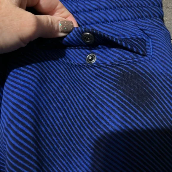 New Boys' UA Rival Fleece Printed Joggers Size YSM  (Youth Small) in Blue (B) - Picture 9 of 14